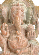 Gajamukh Lord Ganesha - Stone Sculpture