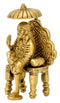 Seated Sai Baba Brass Statue