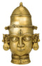 Gracious Goddess Durga - Brass Mask