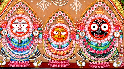 Lord Jagannath-Orissa Patachitra