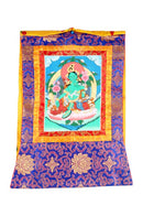 Green Tara - Hanging Scroll Painting