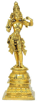 Mighty Lord Rama Brass Sculpture