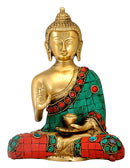 Buddha with Mosaic Work for Home Decor