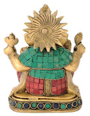 Ganaraja Ganesh Maharaj Brass Figurine