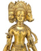 Lord Vishnu as Vaikuntha - Brass Sculpture 24"