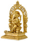 Lord Ganpati Figurine with Arched Aureole