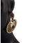 Glittering World Designer Purple Earrings for Girls and Womens