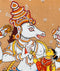 Lord Hayagriva with Goddess Lakshmi - Ptachitra Painting
