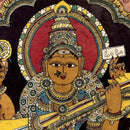 Goddess Saraswati - Kalamkari Painting