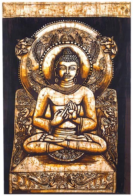 Siddhartha Gautama - Batik Print