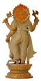 Exclusive Brass Standing Ganesha with Mooshika