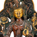 Beautiful Goddess Tara - Brass Sculpture 9.5"