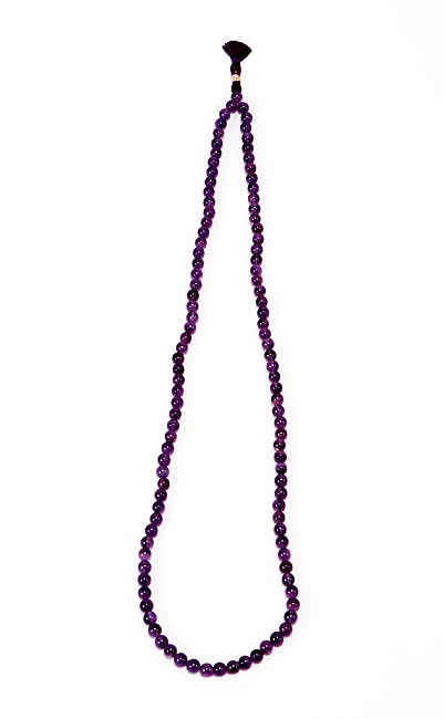 Gorgeous Amethyst - Spiritual Japa Mala 25" L