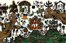 Folk Art Painting 'Warli Town'