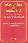 Dayabhaga and Mitaksara Colebrooke, H.T.