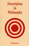 Description in Philosophy; With A Particular Reference to Wittgenstein and... [Hardcover] [Dec 01, 1994] Jain, Krishna [Hardcover] Jain, Krishna