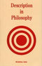 Description in Philosophy; With A Particular Reference to Wittgenstein and... [Hardcover] [Dec 01, 1994] Jain, Krishna [Hardcover] Jain, Krishna