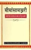 Mimamsamanjari Thangaswami Sarma, R and SARMA, R. THANGASWAMI