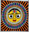 God of Light 'Sun' - Madhubani Painting