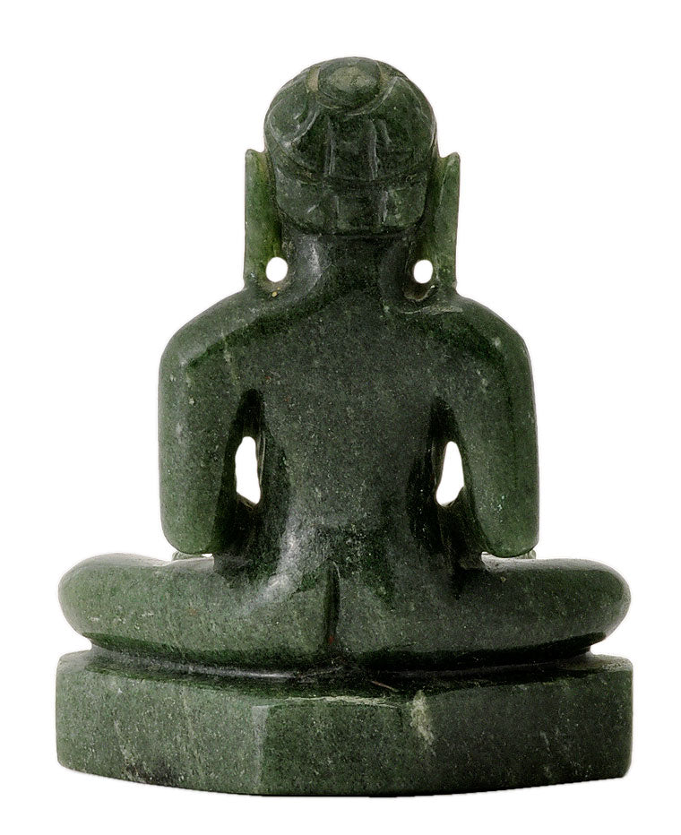 Mahaveer Bhagwan - Jade Sculpture