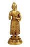 Brass Sculpture "The Medicine Buddha" 7.50"