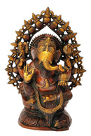 Lord Chaturbhuja Ganpati Maharaj 10.25"