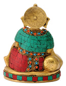 Lord Ganesha Writing - Inlay Statue