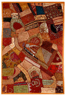 Journey to Egypt - Embroidered Wall Hanging