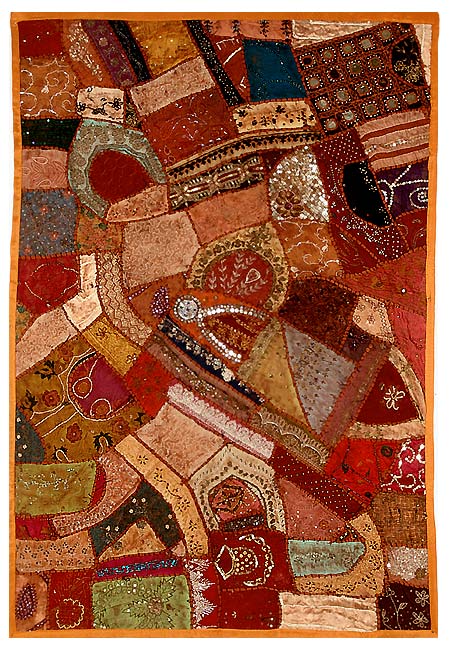 Journey to Egypt - Embroidered Wall Hanging