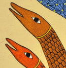 Inhabitants of Jungle - Gond Painting
