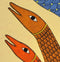 Inhabitants of Jungle - Gond Painting