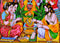 Shri Satyanarayan Puja Cotton Painting