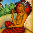 'Buddha' The World Teacher - Batik Painting of India