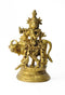 Gracious God Krishna - Brass Statuette