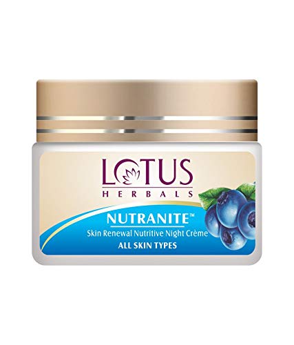 Lotus Herbal Nutranite Skin Renewal Nutritive Night Cream | 50g