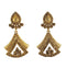Gold Plated Stone Studded Traditional Earrings