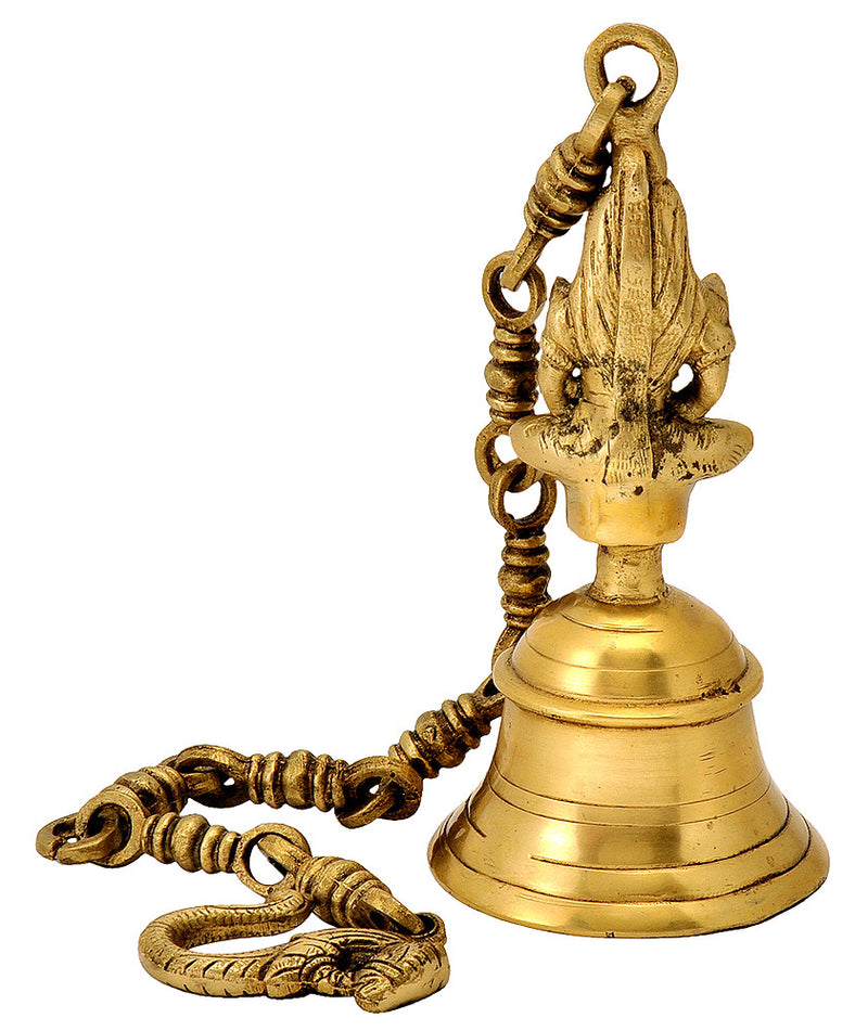 Shiva Hanging Brass Bell