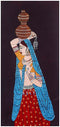 Bride with Water Pot - Batik Art Painting