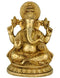 Uma Putra Lord Vinayak - Brass Statue 8"