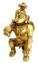 Bala Laddoo Gopal - Miniature Brass Statue