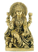 Goddess Luxmi - Brass Statue