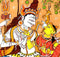 Uma Maheshvara-Raghurajpur Patachitra Painting