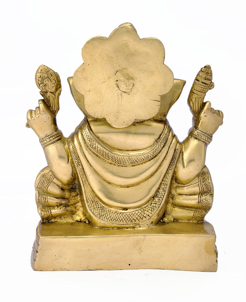 Lord Vighanaraj Brass Statue