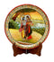Romantic Embrace-Krishna Radha Painting