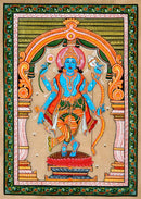 Lord Vishnu-Pata Painting