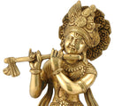 Lord Gau Gopala Krishna - Brass Statue