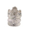 Precious Ganesha Quartz Crystal Statue 2.50"