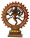 Beautiful Lord Nataraja Golden Brown Finish