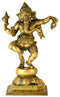 'Dancing Ganesha' Brass Figurine