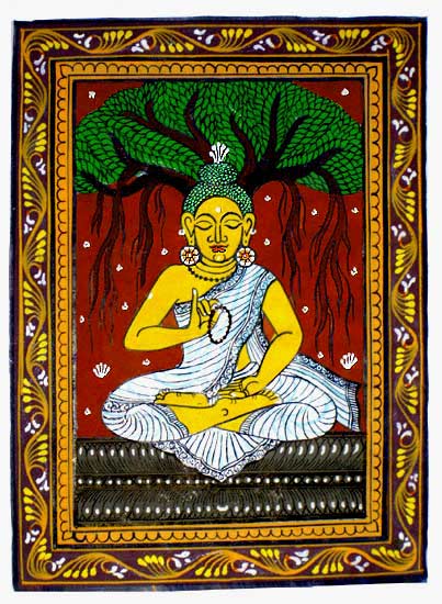 Pata Painting - Serene Buddha
